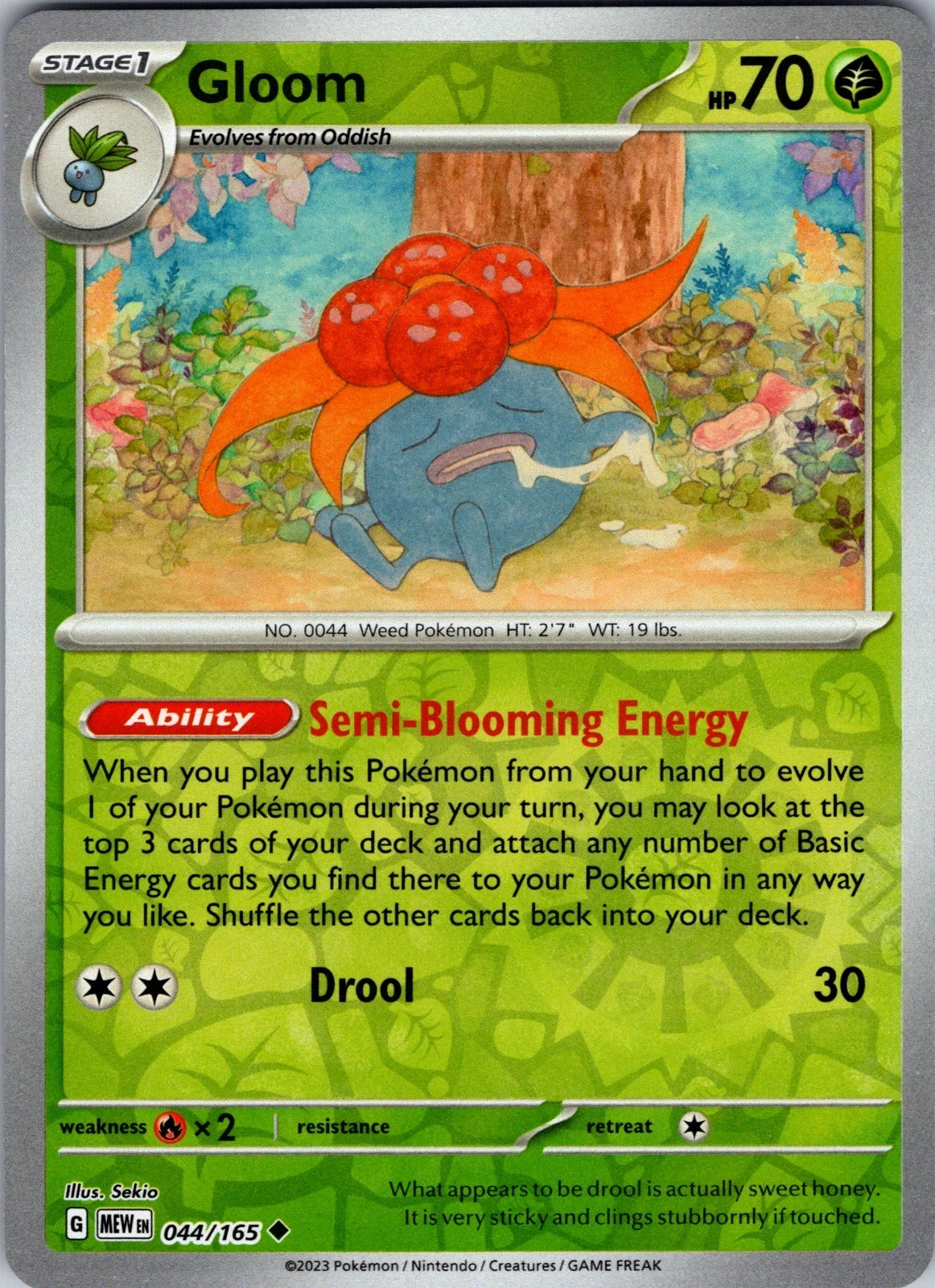 Gloom 044/165 Reverse Holo