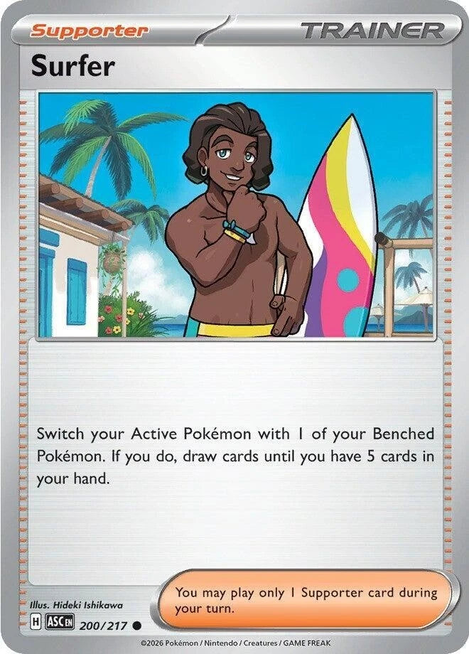 Surfer 200/217 Reverse Holo