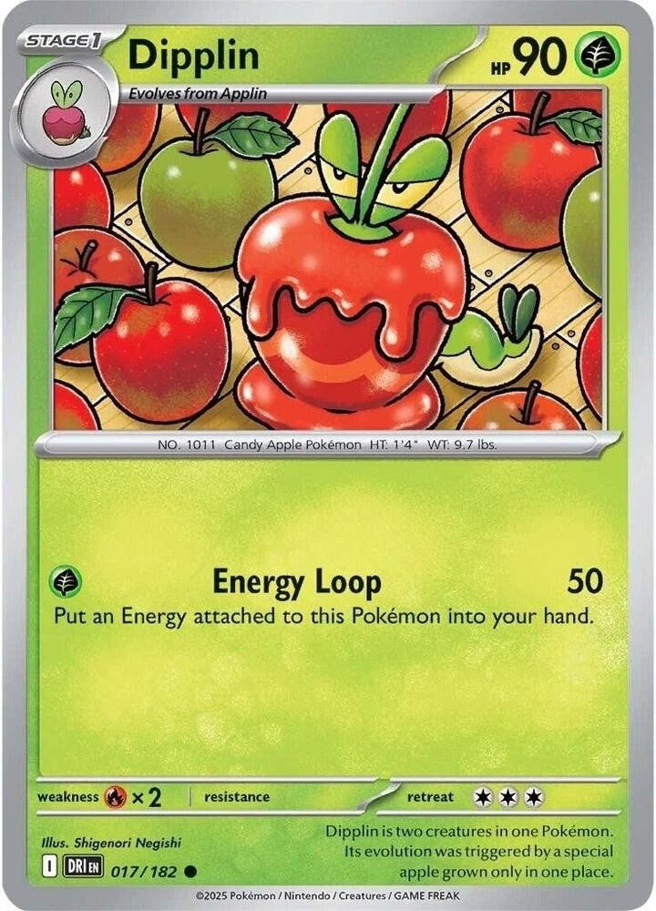 Dipplin 017/182 Reverse Holo