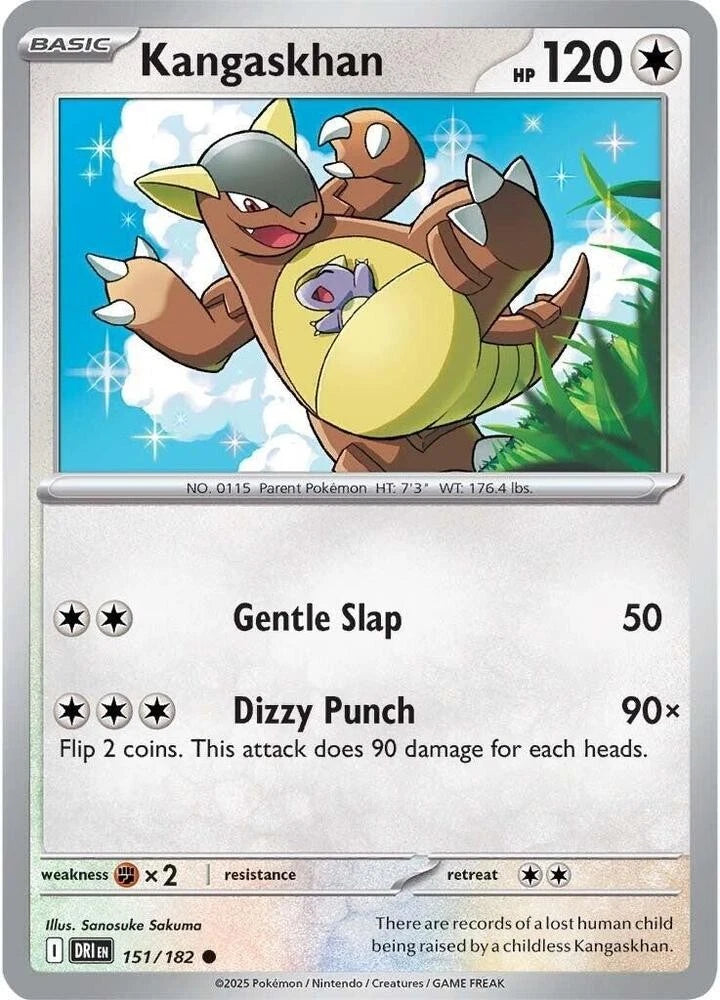 Kangaskhan 151/182 Reverse Holo