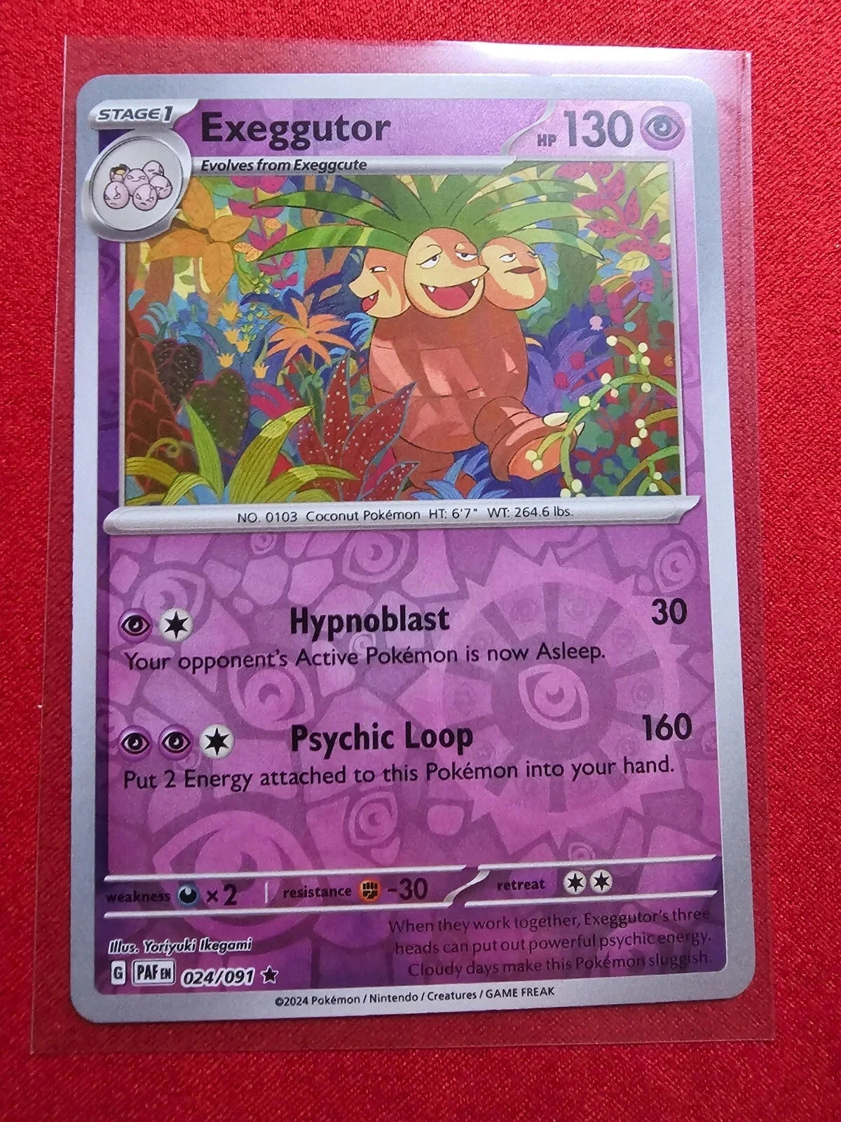 Exeggutor 024/091 Reverse Holo