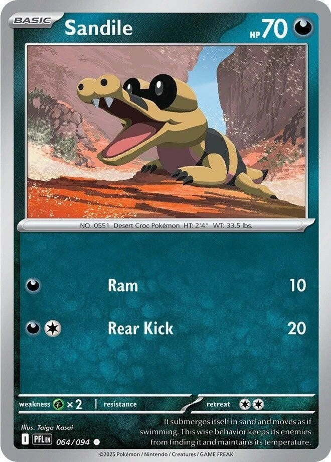 Sandile 064/094 Reverse Holo