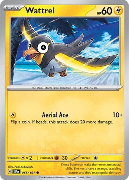 Wattrel 066/191 Reverse Holo