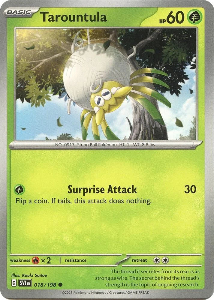 Tarountula 018/198 Reverse Holo