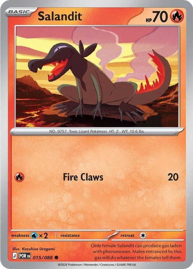 Salandit 015/088 Reverse Holo