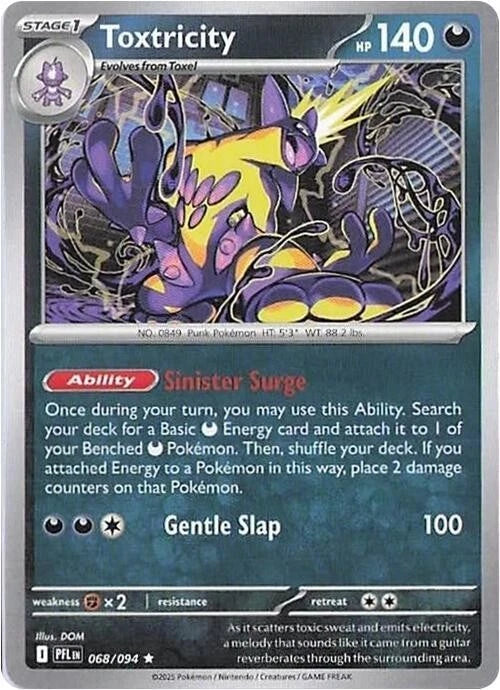 Toxtricity 068/094 Reverse Holo