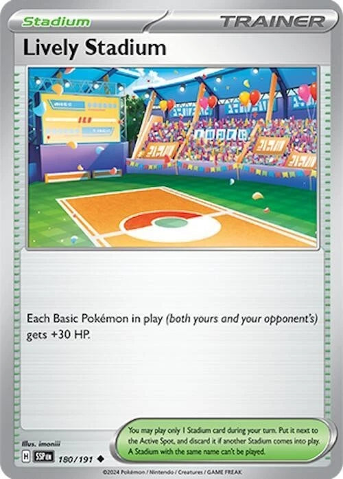 Lively Stadium 180/191 Reverse Holo