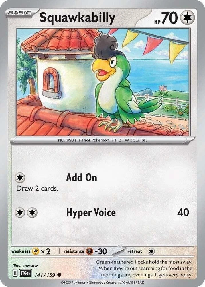 Squawkabilly 141/159 Reverse Holo