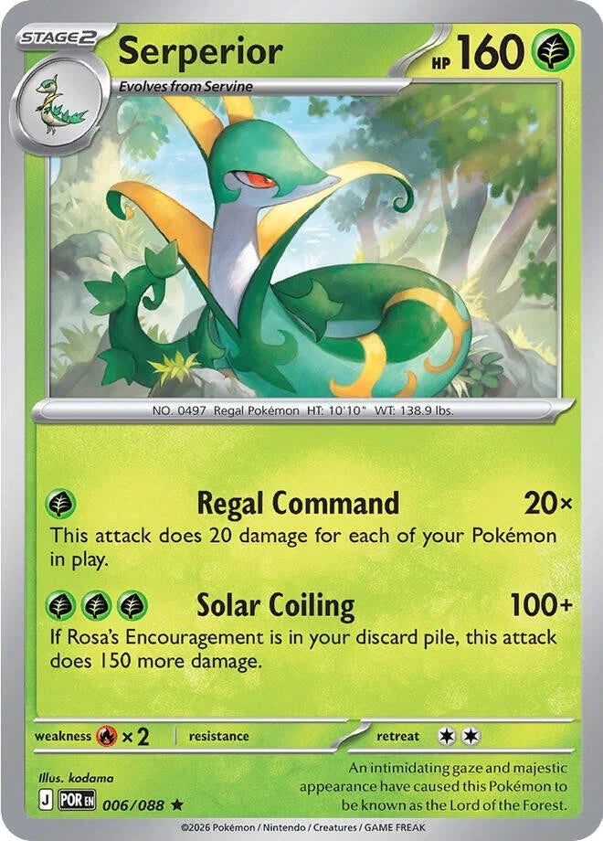 Serperior 006/088 Reverse Holo