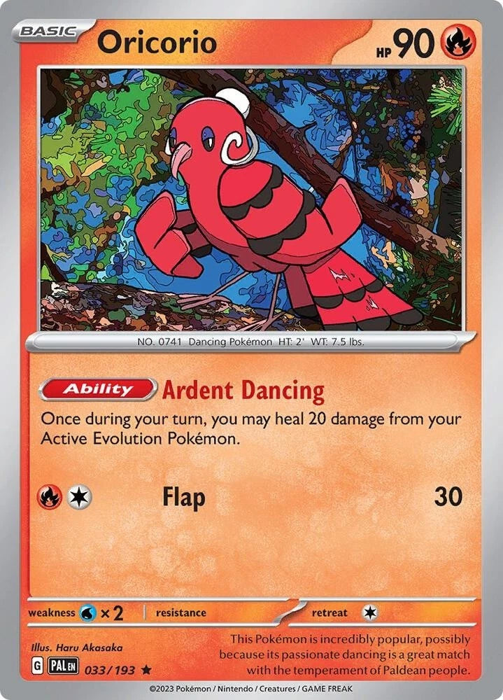 Oricorio 033/193 Holo