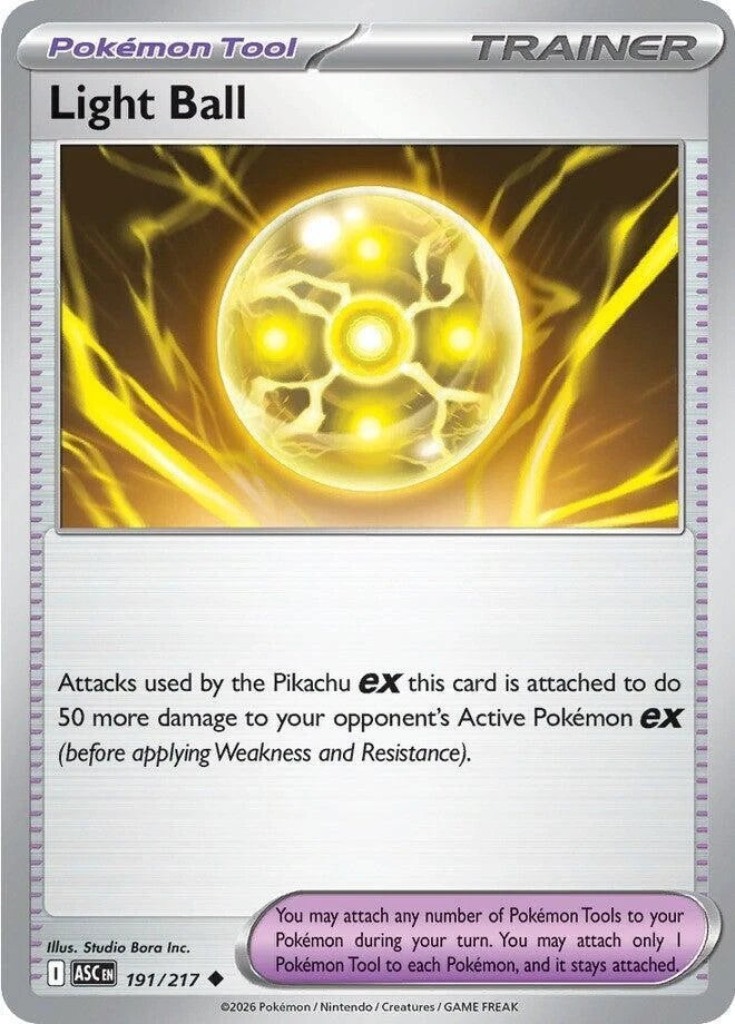 Light Ball 191/217 Reverse Holo