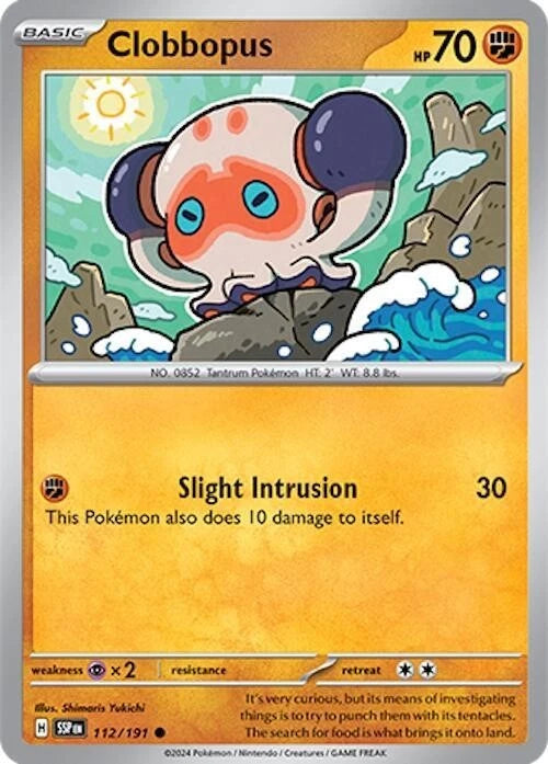 Clobbopus 112/191 Reverse Holo