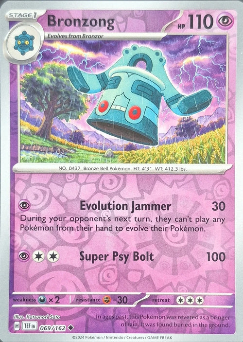 Bronzong 069/162 Reverse Holo