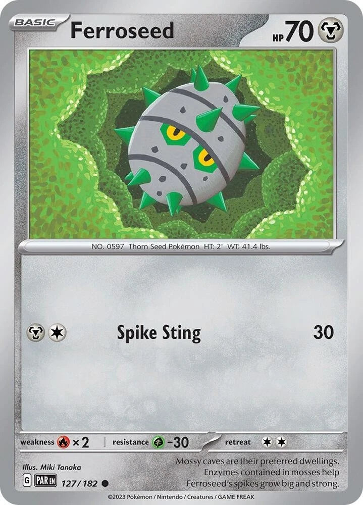 Ferroseed 127/162 Reverse Holo
