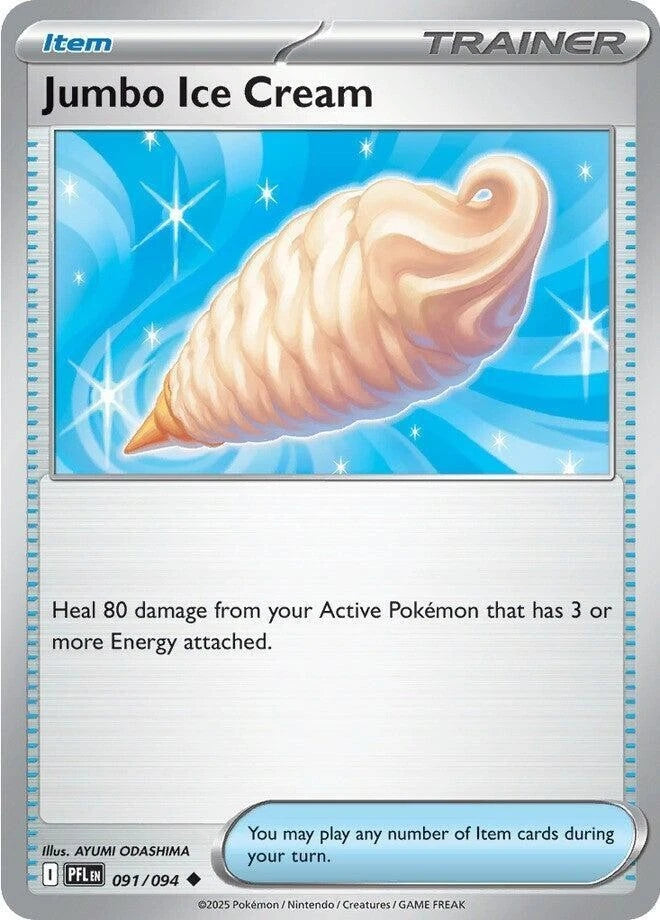 Jumbo Ice Cream 091/094 Reverse Holo