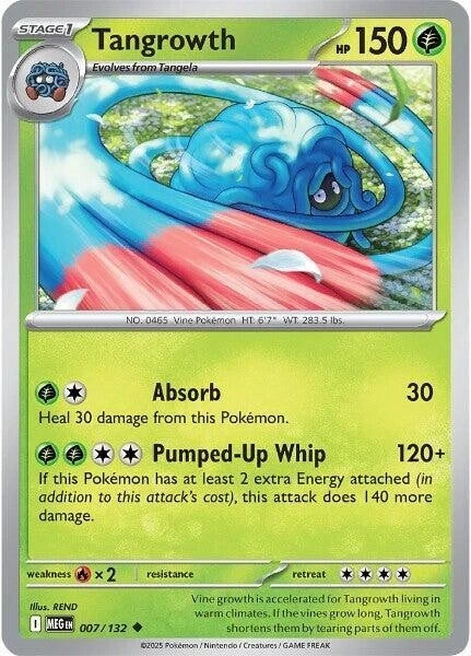 Tangrowth 007/132 Reverse Holo