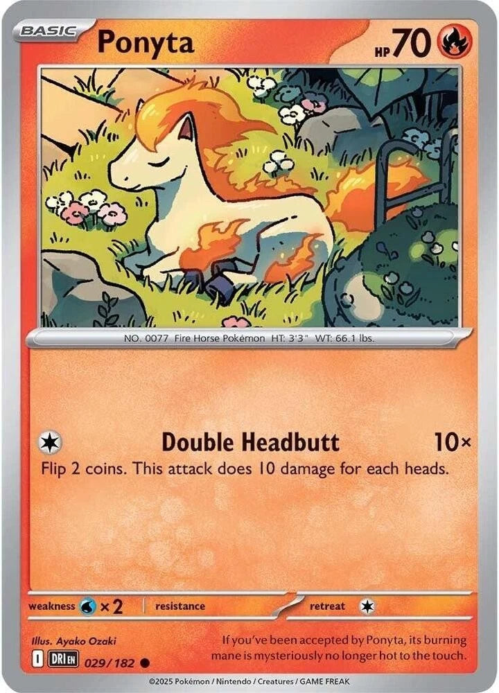 Ponyta 029/182 Reverse Holo