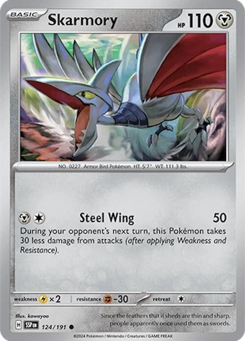 Skarmory 124/191 Reverse Holo