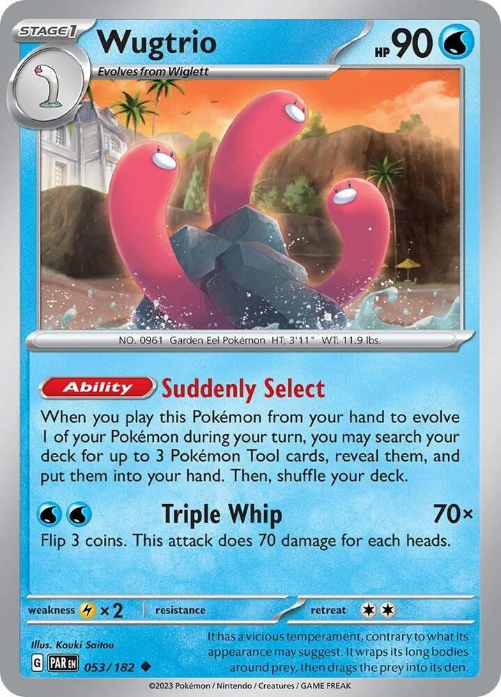 Wugtrio 053/182 Reverse Holo