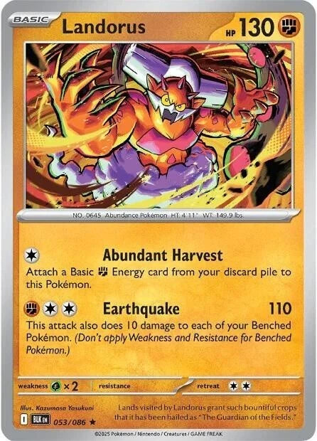 Landorus 053/086 Reverse Holo