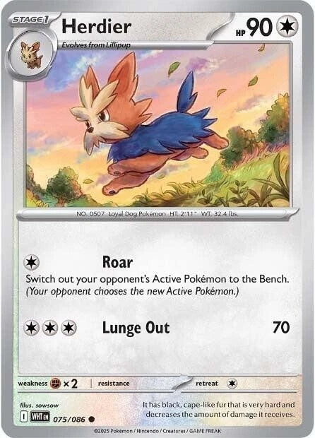 Herdier 075/086 Reverse Holo