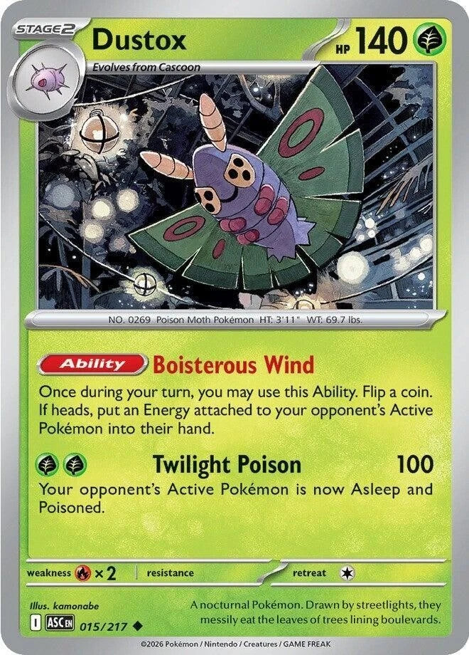 Dustox 015/217 Reverse Holo