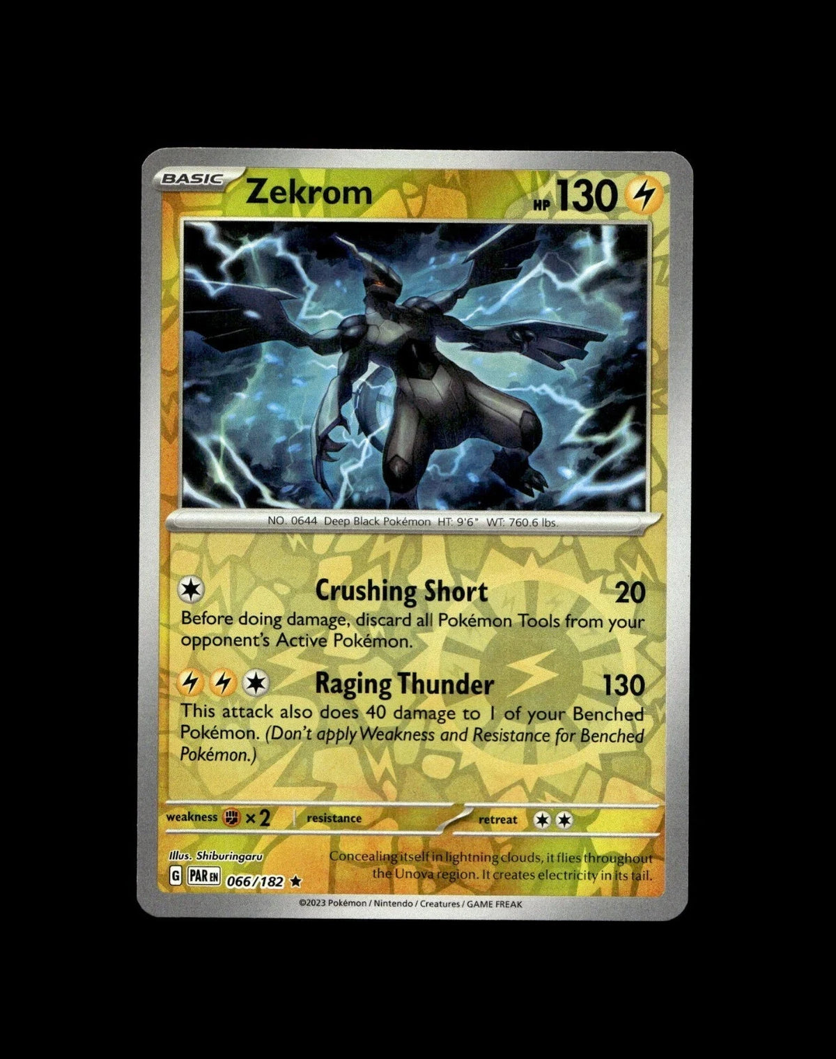 Zekrom 066/182 Reverse Holo