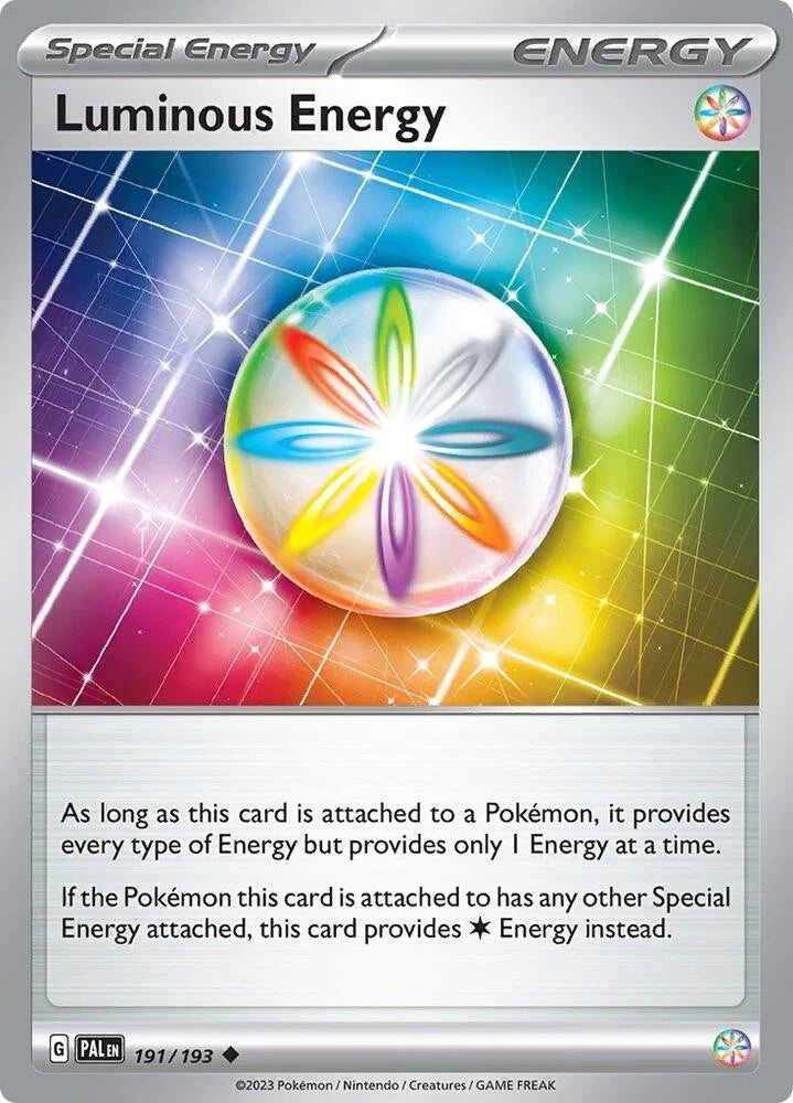 Luminous Energy 191/193 Reverse Holo
