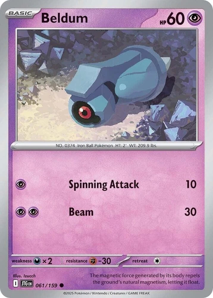 Beldum 061/159 Reverse Holo