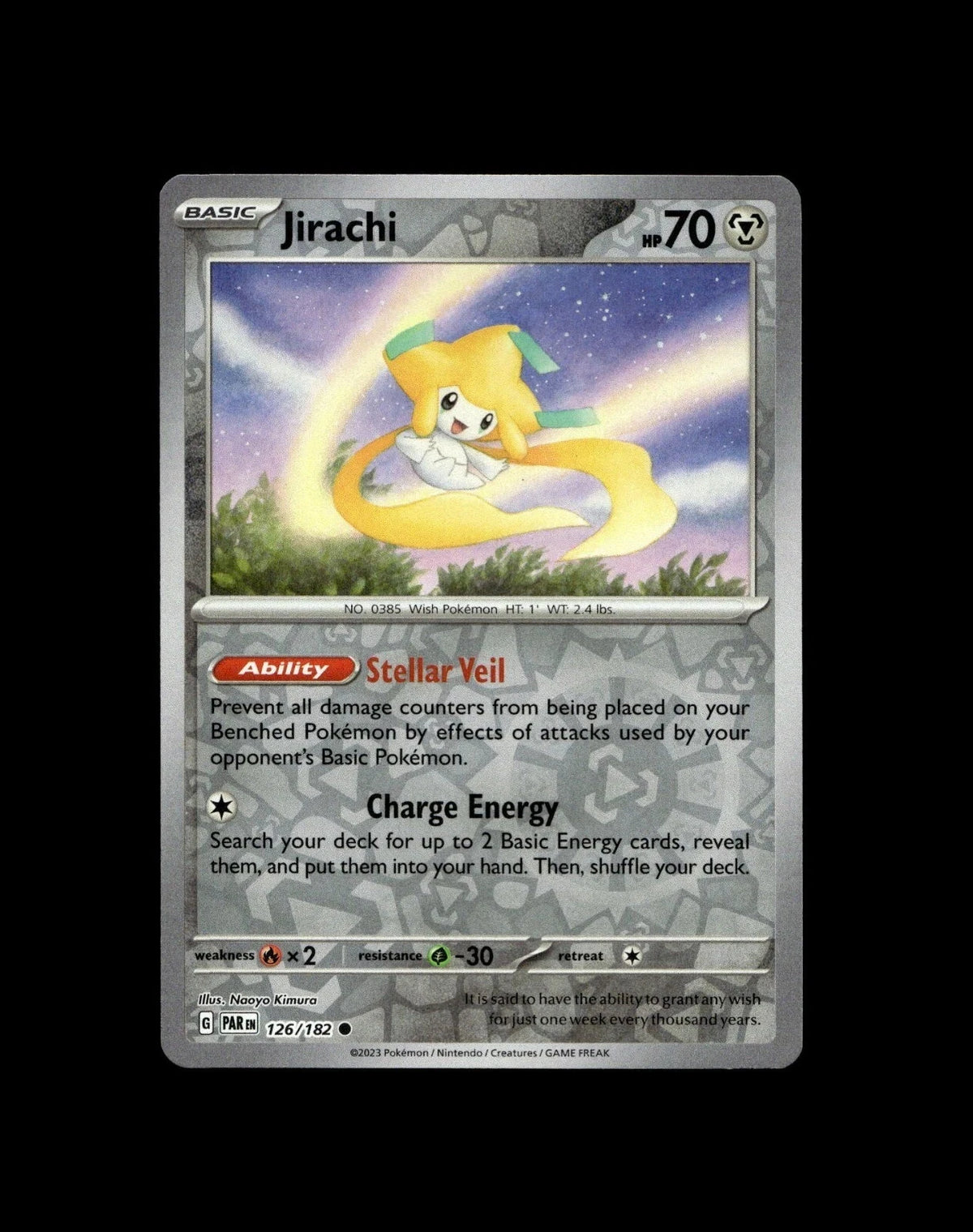 Jirachi 126/182 Reverse Holo
