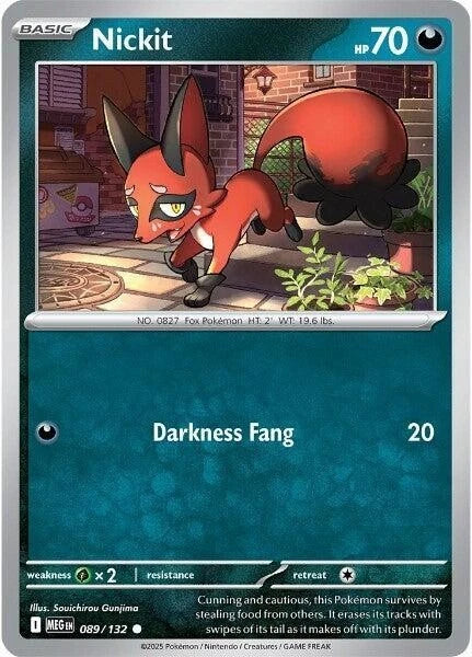 Nickit 089/132 Reverse Holo