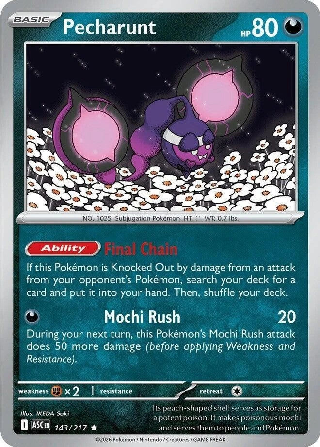 Pecharunt 143/217 Reverse Holo