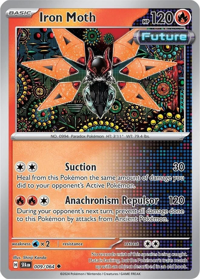 Iron Moth 009/064 Reverse Holo