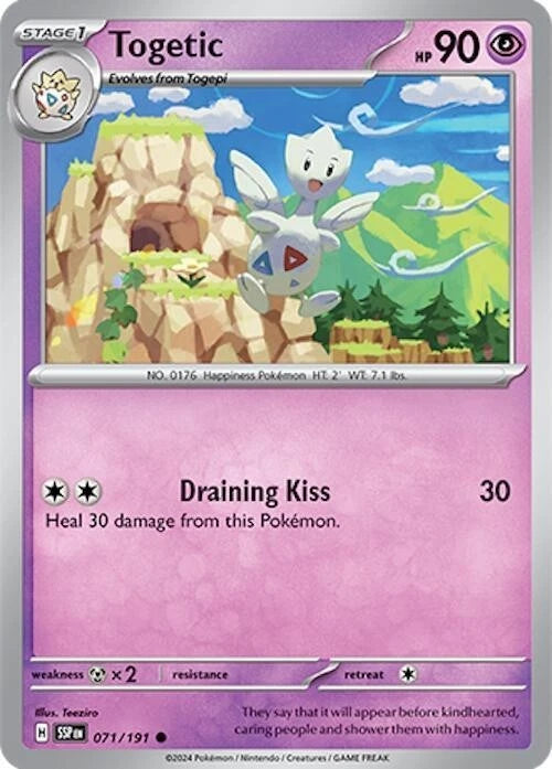 Togetic 071/191 Reverse Holo