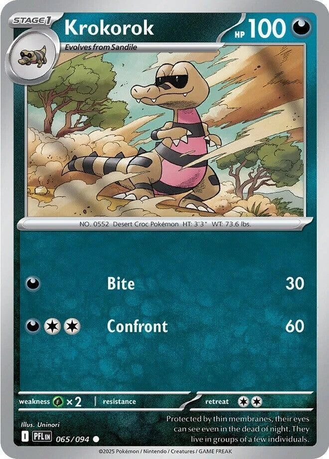 Krokorok 065/094 Reverse Holo