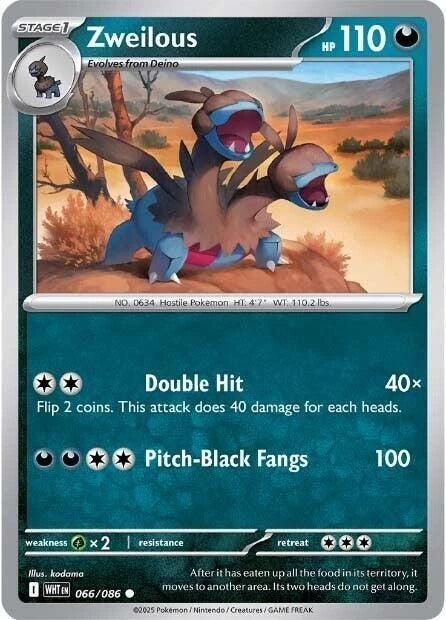 Zweilous 066/086 Reverse Holo