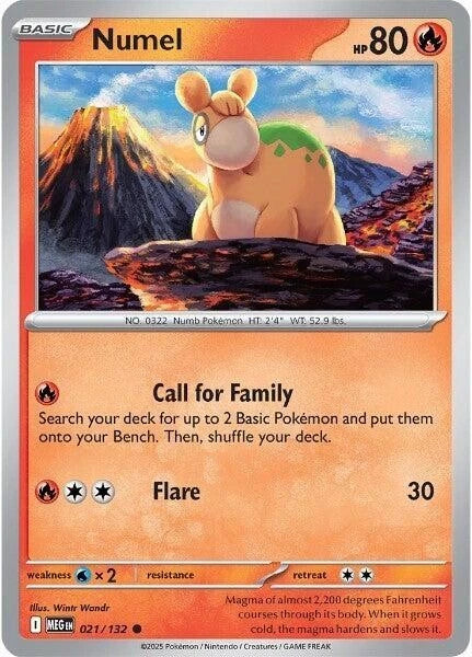 Numel 021/132 Reverse Holo