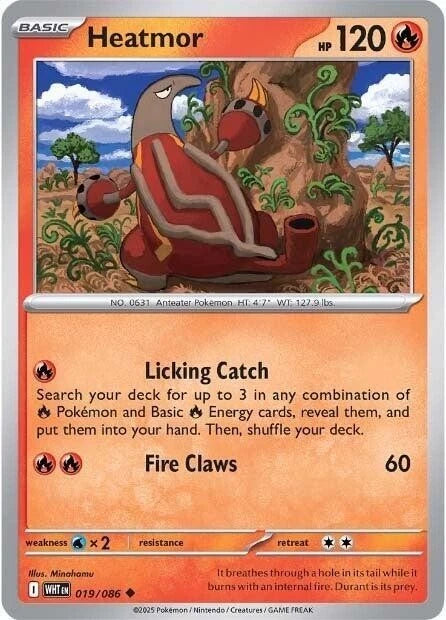 Heatmor 019/086 Reverse Holo