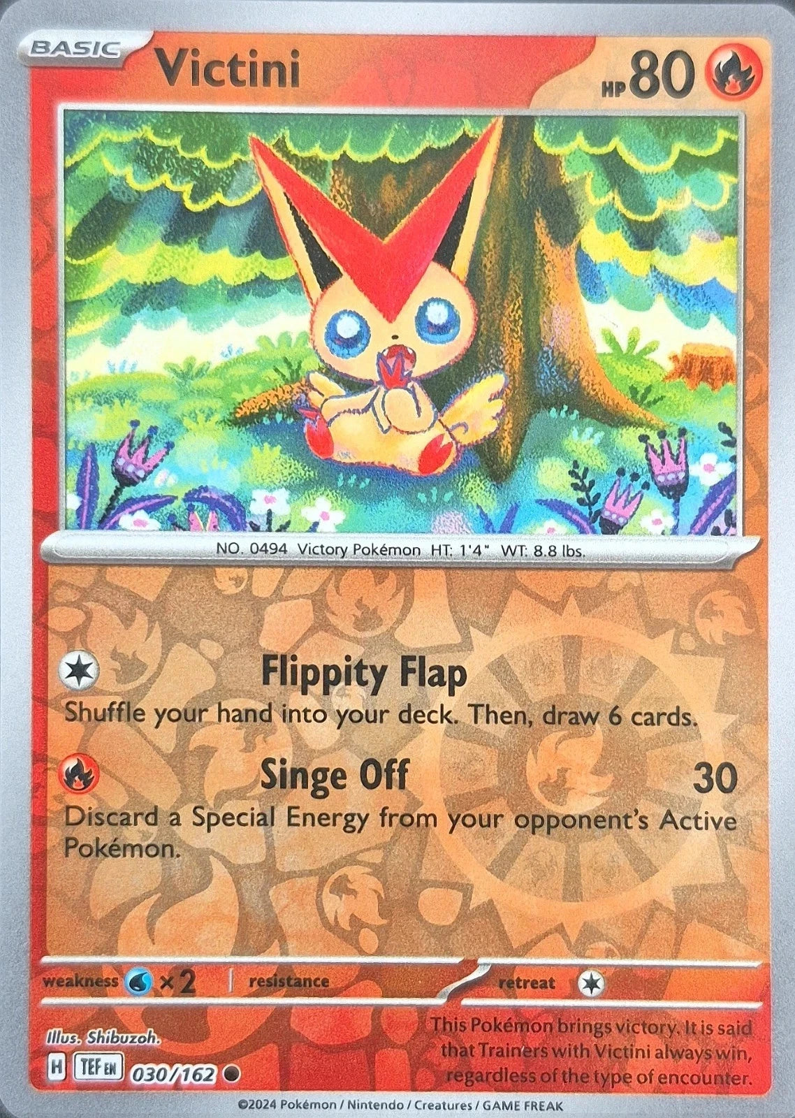 Victini 030/162 Reverse Holo