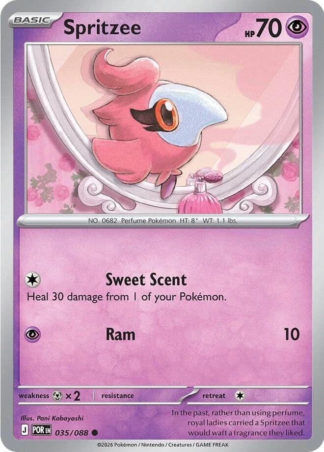 Spritzee 035/088 Reverse Holo