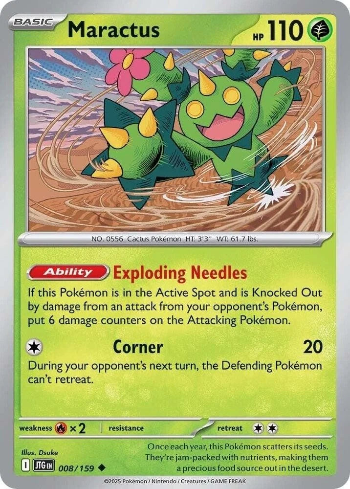 Maractus 008/159 Reverse Holo