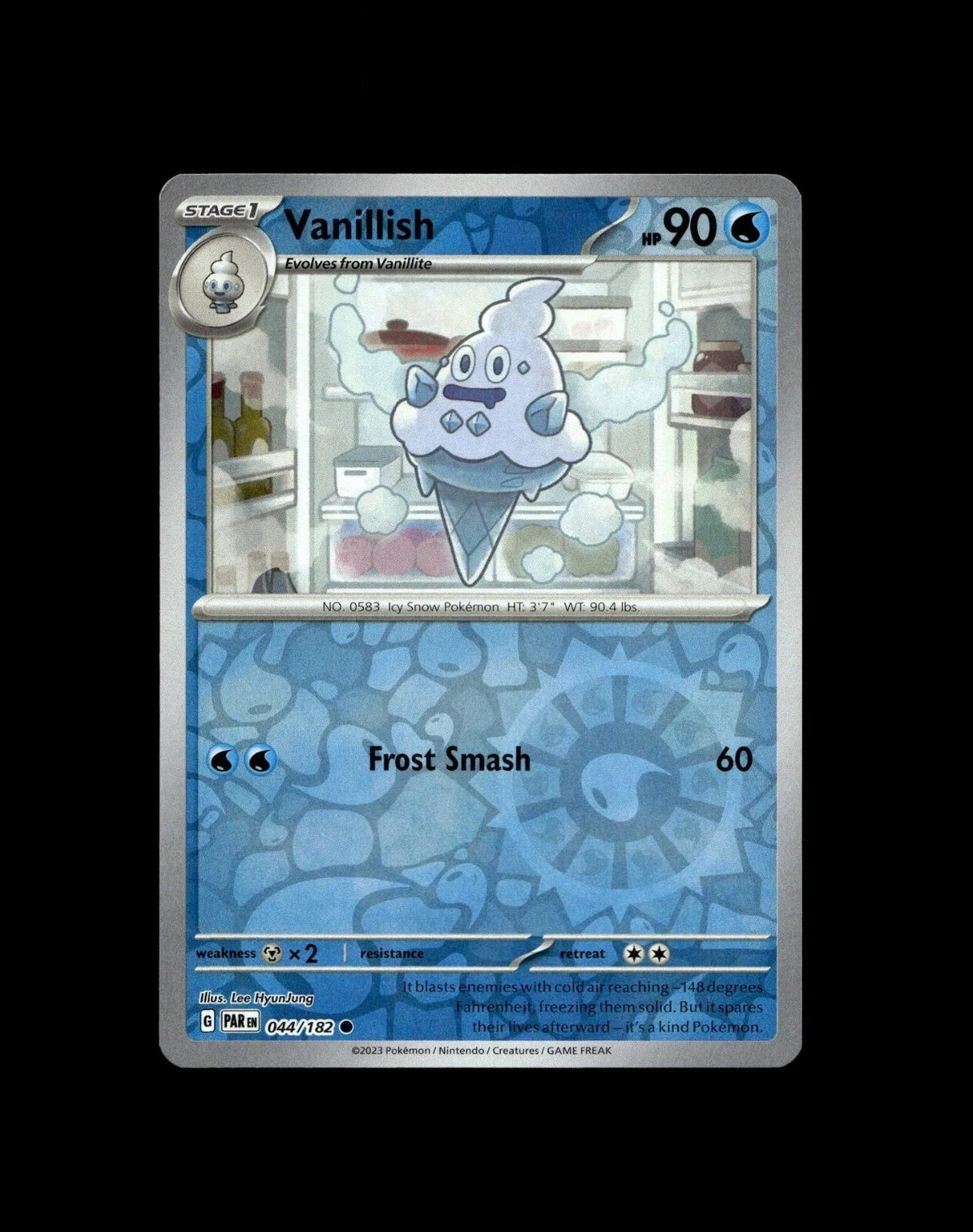 Vanilish 044/182 Reverse Holo