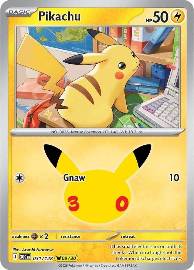 Pikachu 031/128
