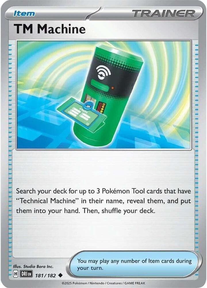 Tm Machine 181/182 Reverse Holo