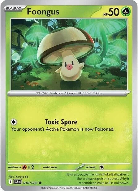 Foongus 010/086 Reverse Holo