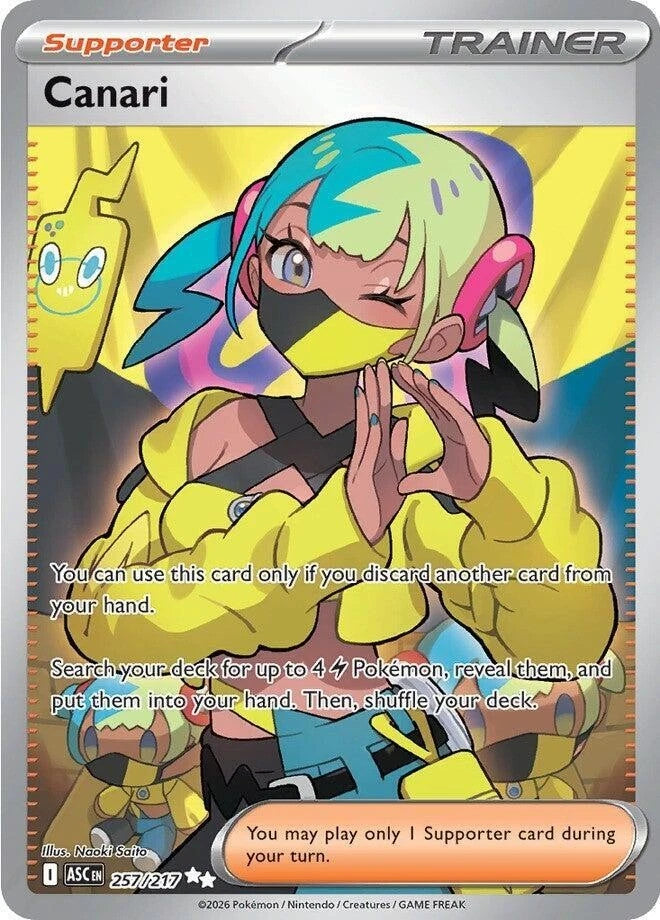 Canari 257/217 Full Art