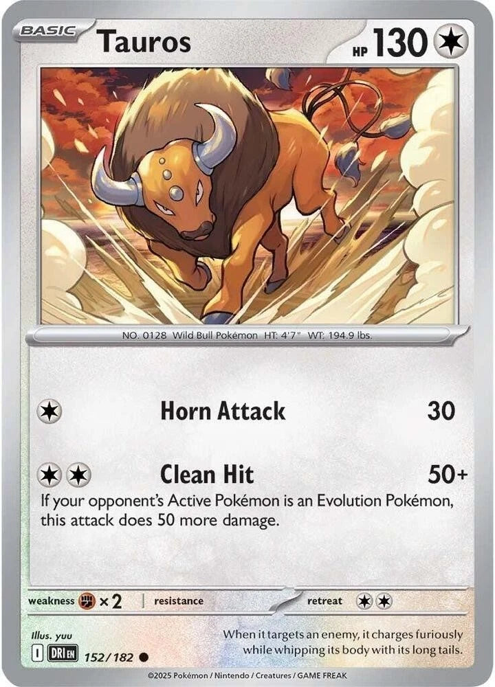 Tauros 152/182 Reverse Holo