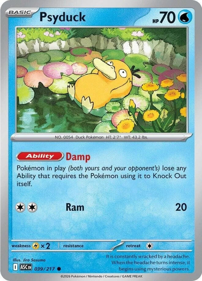 Psyduck 039/217 Reverse Holo