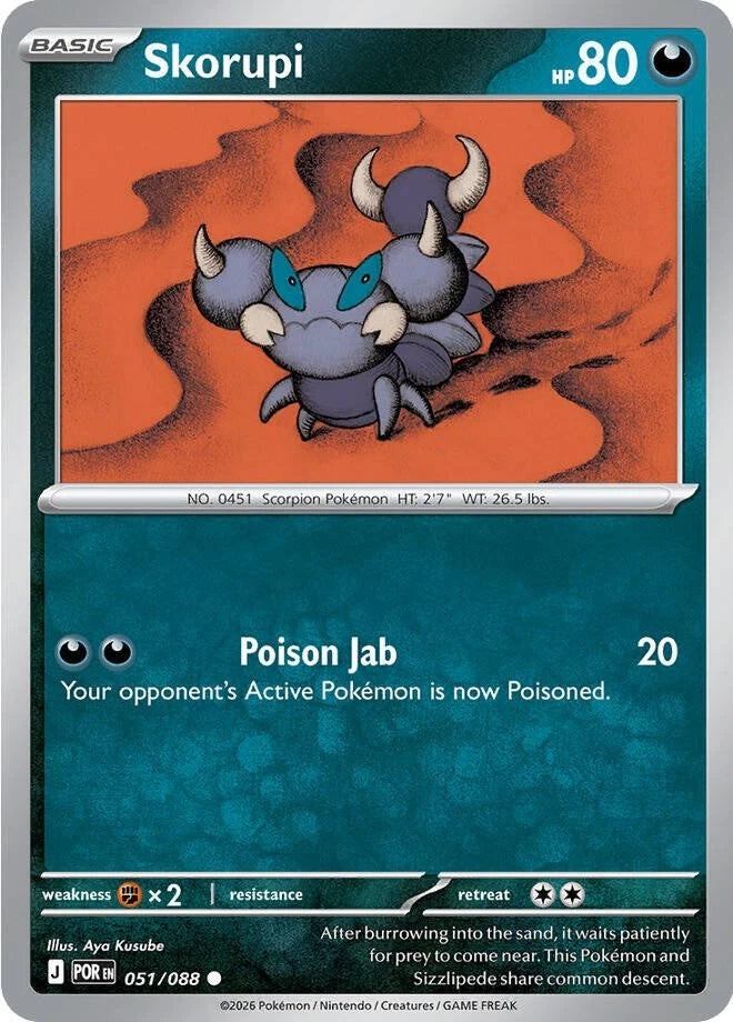 Skorupi 051/088 Reverse Holo