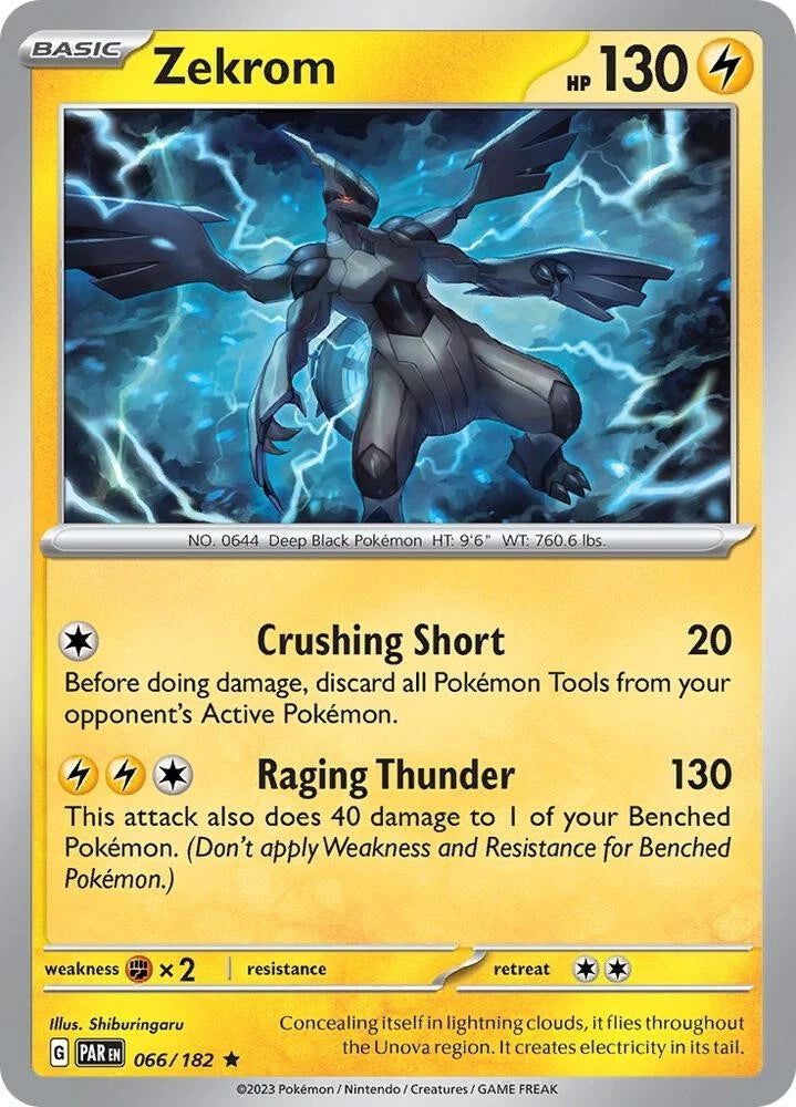 Zekrom 066/162 Reverse Holo